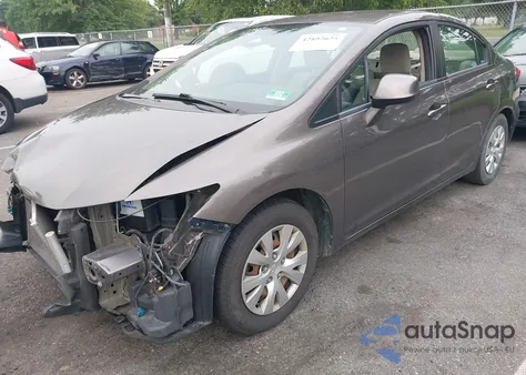 2012 Honda Civic Lx from USA, damaged, VIN 19XFB2F51CE316831